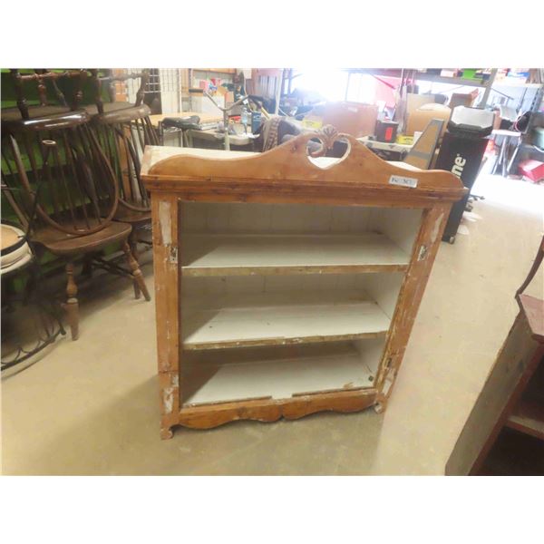Vintage Open Shelf 38'' x 37 1/2'' x 15''
