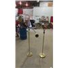 Image 1 : 2 Vintage Floor Lamps with Flex Lighting
