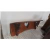 Image 10 : Mantle Clock, Old Shelfs, Carpenters Nail Organizer, Wood Boxes
