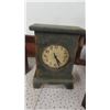 Image 4 : Mantle Clock, Old Shelfs, Carpenters Nail Organizer, Wood Boxes