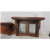 Image 7 : Mantle Clock, Old Shelfs, Carpenters Nail Organizer, Wood Boxes
