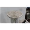 Image 3 : Plaster Pillar Stand 28'' High x 11'' Across, Concrete Short Beaked