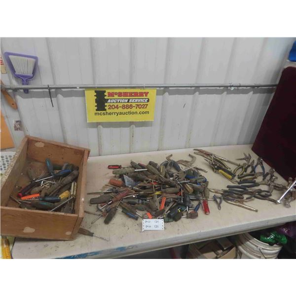 Vice Grips, Gear Pullers, Pliers, Cutters, Screwdrivers