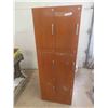 Image 2 : 6 Compartment Locker 66'' x 24'' x 24'' - 3 Lockers Have Keys, 3 Do Not