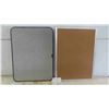 Image 4 : 2 Cork / Granite Bulletin Cork  Boards 18'' x 24'' , Bath Chair 29''