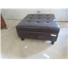 Image 1 : Ottoman with Hinged Top for Storage 16'' x 32'' x 32'' 