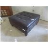 Image 2 : Ottoman with Hinged Top for Storage 16'' x 32'' x 32'' 
