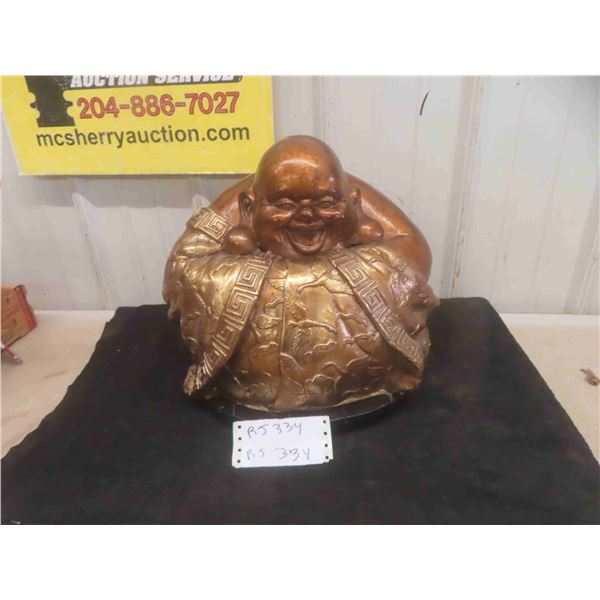 Gold Colored Buddha Statue