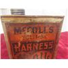 Image 2 : McColls Eclipse Harness Oil (Rare) Tin McColl Bros & Co. Winnipeg MB 