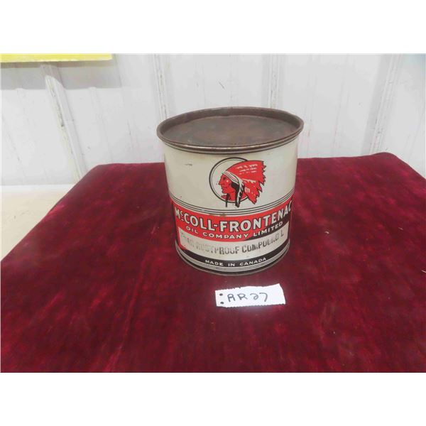 McColl-Frontenac 5lbs Grease Can