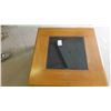 Image 5 : Oak Coffee Table with Glass Insert 36'' x 36'' x 16'' 