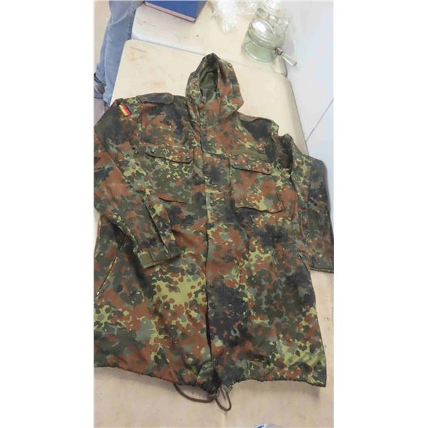 Military Camo Jacket Size Large?