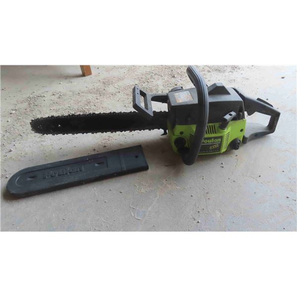 Poulan Gas Chainsaw - Has Compression