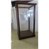 Image 8 : New Old Stock 3 Collector Dolls , Wood Display Case 10 1/4'' x 8 3/4'' x 20''