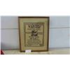 Image 1 : Framed 'Wanted' Picture 22'' x 26''