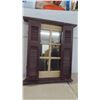 Image 2 : Shutter Framed Mirror 21 1/4'' x 24 1/2''