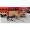 Image 3 : Buddy L Diecast Semi, 7 Green Crown Royal Bags