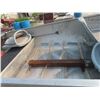 Image 14 : Simpson Sears 15' Aluminum Boat with Trailer and Working Johnson 