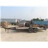 Image 1 : Pintle Hitch 16' Flatdeck Tandem 3500lbs x 2 Trailer Plus 2' Beaver and Ramps 15''