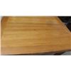Image 9 : Teak Table 29'' x 37 1/2'' x 54'' with 4 Chairs - Some Discoloring