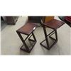 Image 2 : 2 Nesting Stands - Largest Measures 24'' x 12'' x 19 1/2''