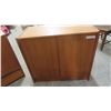 Image 2 : 2 Teak-Style Cabinets 30'' x 33'' x 18''