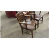 Image 2 : 2 Wood Waiting Room/Office Chairs