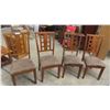 Image 1 : 4 Matching Dining Room Chairs