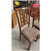 Image 2 : 4 Matching Dining Room Chairs