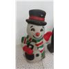 Image 2 : 2 Blow Molds: Penguin 23'' , Snowman 21''
