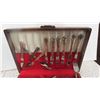 Image 3 : 2 Wood Chests with Flatware/Silverware
