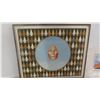 Image 2 : Native Art Prints , Painting on Canvas by Ballie 18'' x 21 1/2''