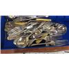 Image 3 : 2 Wood Chests with Flatware/Silverware