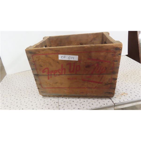 Wood 7UP Crate