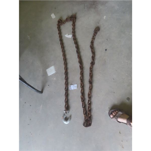12ft Chain with 2 Hooks