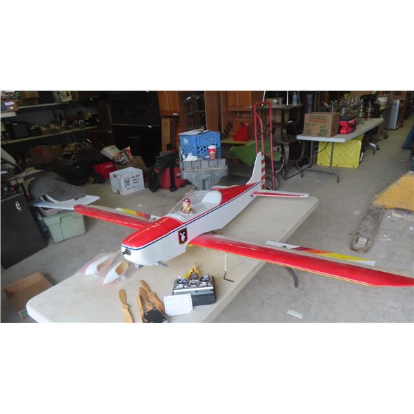 Remote Control Plane 60'' Nose to Tail x 82'' Wing Span with Remote and