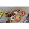 Image 1 : Floral Center Piece, Fall Season Collection of Plates and Napkins