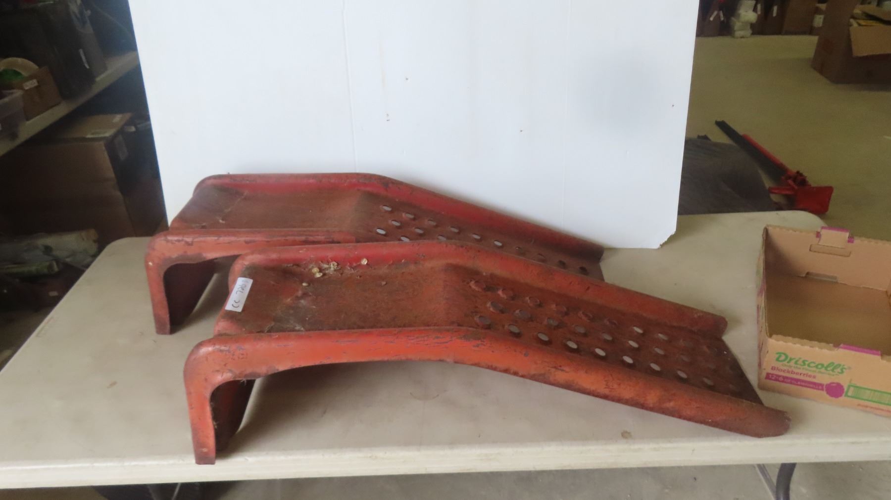 Set of Metal Car Ramps