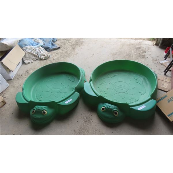 2 Little Tykes Swimming Pools 8'' Tall x 36'' Across