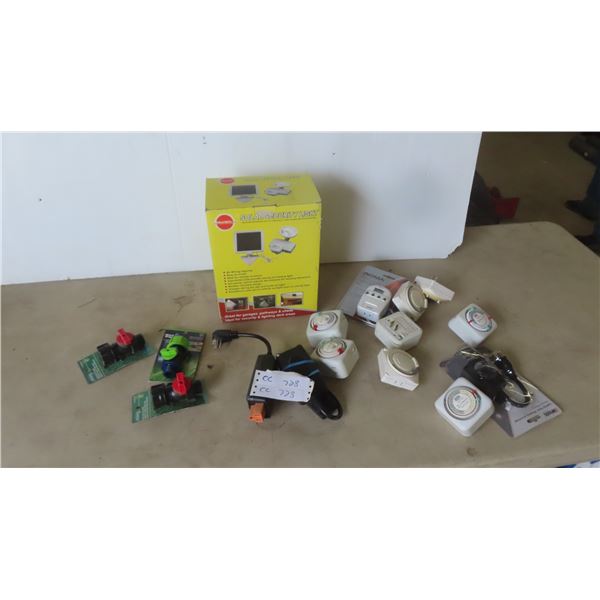 Solar Security Light, Timers, Hose Taps, Plus