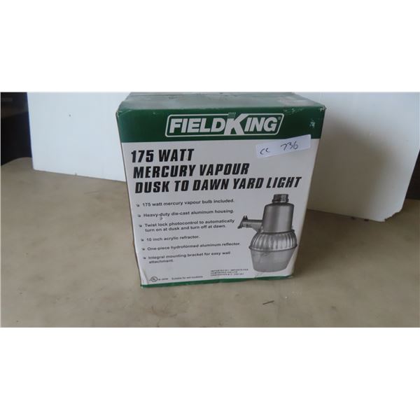 New Field King 175 Watt Yard Light
