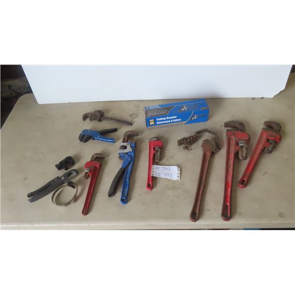 Pipe Wrenches, Cutters, Tubing Bender