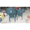 Image 4 : 4 Patio Chairs 