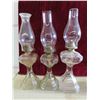 Image 2 : 5 Oil Lamps with Chimneys
