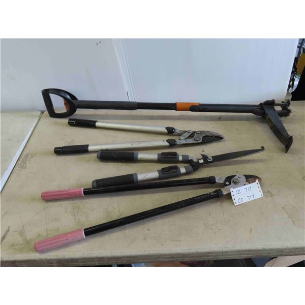 Clippers, Hedge Trimmers, Weed Puller, Bolt Cutter