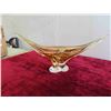Image 3 : Chalet Amber Art Glass 6 1/2'' x 17 1/2'' 