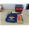 Image 1 : Molson Canadian Metal Ice Bucket, M+B Brew XI Metal Tray/Beer 