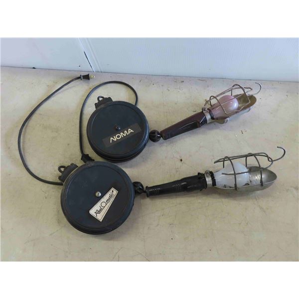 2 Reeled Retractable Trouble Lights