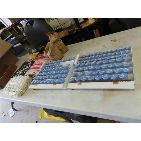 Numbers and Letters for Signs - Various Sizes and Colors