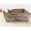 Image 2 : Pepsi Cola Crate 19 1/2'' x 12'' x 8'' with 23 Webbs Stubby Bottles